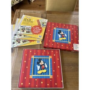 NIB Walt Disney Mickey Mouse Memories Scrapbook Unused Extra Pages